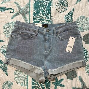 Lee Women's Light Blue Jean Shorts